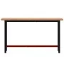 Banco de trabajo madera maciza de haya y metal 150x55x81,5 cm de , Mesas de trabajo - Ref: Foro24-3188905, Precio: 219,62 €, ...
