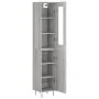 Aparador alto madera contrachapada gris Sonoma 34,5x34x180 cm de , Aparadores - Ref: Foro24-3199207, Precio: 112,66 €, Descue...