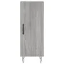 Aparador alto madera contrachapada gris Sonoma 34,5x34x180 cm de , Aparadores - Ref: Foro24-3199207, Precio: 112,66 €, Descue...