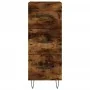Aparador de madera contrachapada roble ahumado 34,5x34x180 cm by , Sideboards - Ref: Foro24-3199270, Price: 110,38 €, Discoun...