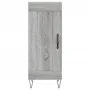 Aparador alto madera contrachapada gris Sonoma 34,5x34x180 cm de , Aparadores - Ref: Foro24-3199143, Precio: 96,22 €, Descuen...