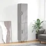 Aparador alto madera contrachapada gris Sonoma 34,5x34x180 cm de , Aparadores - Ref: Foro24-3198823, Precio: 102,11 €, Descue...