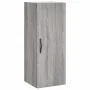 Aparador alto madera contrachapada gris Sonoma 34,5x34x180 cm de , Aparadores - Ref: Foro24-3198823, Precio: 102,11 €, Descue...