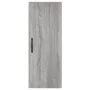 Aparador alto madera contrachapada gris Sonoma 34,5x34x180 cm de , Aparadores - Ref: Foro24-3198823, Precio: 102,11 €, Descue...