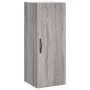 Aparador alto madera contrachapada gris Sonoma 34,5x34x180 cm von , Sideboards - Ref: Foro24-3198951, Preis: 102,02 €, Rabatt: %