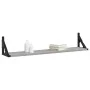 Estantes pared 2 uds madera ingeniería gris Sonoma 80x15x15,5cm de , Estantes y estanterías - Ref: Foro24-836331, Precio: 35,...