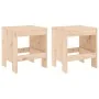 Mesa y sillas de jardín 3 piezas madera maciza de pino by , Garden sets - Ref: Foro24-3157703, Price: 142,38 €, Discount: %