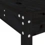 Set de mesa y taburetes altos jardín 3 pzas madera pino negro by , Garden sets - Ref: Foro24-3157797, Price: 228,64 €, Discou...