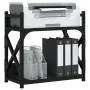 Soporte de impresora 2 niveles negro 40x20x40 cm de , Soportes para impresoras - Ref: Foro24-833990, Precio: 25,86 €, Descuen...