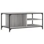 Mesa de centro madera contrachapada gris Sonoma 100x50x45 cm de , Mesas de centro - Ref: Foro24-835307, Precio: 59,23 €, Desc...