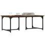 Mesa de centro madera contrachapada roble marrón 90x50x35 cm by , Coffee table - Ref: Foro24-835403, Price: 35,65 €, Discount: %