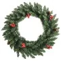 Árboles de Navidad artificiales 2 uds corona, guirnalda y LED by , Christmas trees - Ref: Foro24-344648, Price: 111,55 €, Dis...