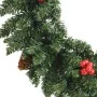 Árboles de Navidad artificiales 2 uds corona, guirnalda y LED by , Christmas trees - Ref: Foro24-344648, Price: 111,55 €, Dis...