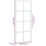 Puerta corredera vidrio templado y aluminio negra 90x205 cm de , Puertas para el hogar - Ref: Foro24-155223, Precio: 199,77 €...