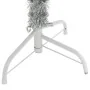 Medio árbol de Navidad artificial con soporte PET plata 180 cm by , Christmas trees - Ref: Foro24-344697, Price: 38,71 €, Dis...