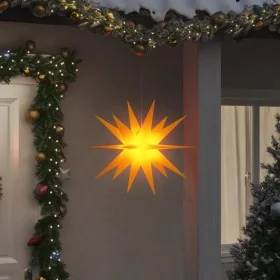 Lámpara de Navidad con LED plegable amarilla 57 cm by , Christmas lights - Ref: Foro24-356189, Price: 35,66 €, Discount: %