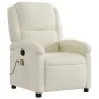 Sillón de masaje reclinable de terciopelo crema von , Sessel - Ref: Foro24-371817, Preis: 247,81 €, Rabatt: %