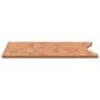 Tablero de escritorio madera maciza de haya 100x(55-60)x1,5 cm de , Accesorios y productos para escritorios - Ref: Foro24-356...