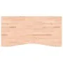 Tablero de escritorio madera maciza de haya 110x(50-55)x4 cm de , Accesorios y productos para escritorios - Ref: Foro24-35604...