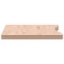 Tablero de escritorio madera maciza de haya 110x(50-55)x4 cm de , Accesorios y productos para escritorios - Ref: Foro24-35604...
