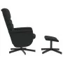 Sillón reclinable con reposapiés cuero sintético negro by , Armchairs - Ref: Foro24-356708, Price: 159,66 €, Discount: %