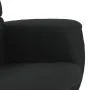 Sillón reclinable con reposapiés cuero sintético negro by , Armchairs - Ref: Foro24-356708, Price: 159,66 €, Discount: %