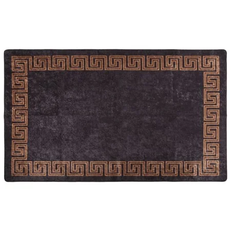 Alfombra lavable antideslizante negro y dorado 150x230 cm von , Teppiche - Ref: Foro24-373983, Preis: 54,52 €, Rabatt: %