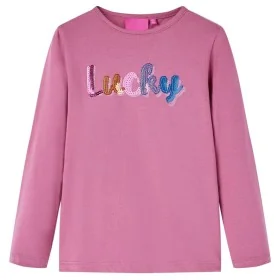 Camiseta infantil de manga larga color frambuesa 140 by , Kids T-shirts - Ref: Foro24-14073, Price: 12,20 €, Discount: %