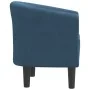 Sillón de terciopelo azul oscuro de , Sillones - Ref: Foro24-356445, Precio: 171,86 €, Descuento: %