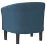 Sillón de terciopelo azul oscuro de , Sillones - Ref: Foro24-356445, Precio: 171,86 €, Descuento: %