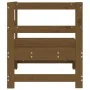 Sofá de esquina de madera maciza de pino marrón miel by , Modular outdoor sofas - Ref: Foro24-825474, Price: 53,82 €, Discoun...