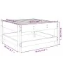 Taburete de jardín madera maciza de pino marrón miel de , Sofás modulares de exterior - Ref: Foro24-825488, Precio: 45,58 €, ...