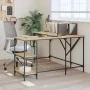 Escritorio madera de ingeniería roble Sonoma 139x139x75 cm von , Schreibtische - Ref: Foro24-837588, Preis: 87,39 €, Rabatt: %