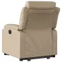Sillón reclinable elevable cuero artificial color capuchino von , Sessel - Ref: Foro24-3205048, Preis: 301,01 €, Rabatt: %