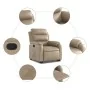 Sillón reclinable elevable cuero artificial color capuchino von , Sessel - Ref: Foro24-3205048, Preis: 301,01 €, Rabatt: %