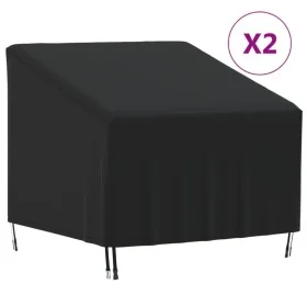 Cubiertas sillas jardín 2 uds tela Oxford 420D 90x90x50/75 cm by , Garden furniture covers - Ref: Foro24-3203379, Price: 38,3...
