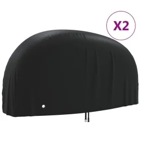 Cubiertas para bicicletas 2 uds tela Oxford 190T 200x85x110 cm by , Bicycle covers - Ref: Foro24-3203408, Price: 47,40 €, Dis...