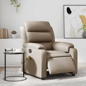 Sillón reclinable de masaje eléctrico cuero sintético capuchino von , Sessel - Ref: Foro24-3205041, Preis: 289,88 €, Rabatt: %
