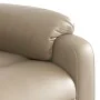 Sillón reclinable de masaje eléctrico cuero sintético capuchino by , Armchairs - Ref: Foro24-3205041, Price: 289,06 €, Discou...