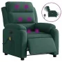 Sillón reclinable de masaje eléctrico terciopelo verde oscuro by , Armchairs - Ref: Foro24-3205083, Price: 299,29 €, Discount: %