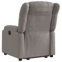 Sillón reclinable elevable tela gris taupe de , Sillones - Ref: Foro24-3205324, Precio: 314,82 €, Descuento: %