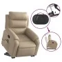 Sillón reclinable masaje pie cuero artificial color capuchino by , Armchairs - Ref: Foro24-3205055, Price: 325,79 €, Discount: %