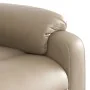 Sillón reclinable masaje pie cuero artificial color capuchino by , Armchairs - Ref: Foro24-3205055, Price: 325,79 €, Discount: %