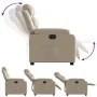 Sillón reclinable eléctrico de cuero sintético color capuchino by , Armchairs - Ref: Foro24-3205034, Price: 266,21 €, Discoun...