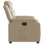 Sillón reclinable eléctrico de cuero sintético color capuchino by , Armchairs - Ref: Foro24-3205034, Price: 266,21 €, Discoun...