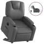 Sillón reclinable elevable eléctrico de cuero sintético gris von , Sessel - Ref: Foro24-3204447, Preis: 384,25 €, Rabatt: %