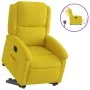 Sillón eléctrico reclinable elevable de terciopelo amarillo by , Armchairs - Ref: Foro24-3204329, Price: 322,36 €, Discount: %