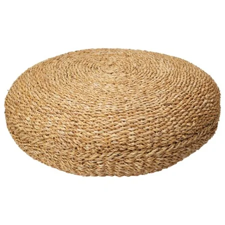 Home&Styling Puf redondo natural de hierba marina Ø58x20 cm by , Ottomans - Ref: Foro24-447474, Price: 67,80 €, Discount: %