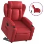 Sillón elevable eléctrico cuero artificial rojo de , Sillones - Ref: Foro24-3204563, Precio: 375,21 €, Descuento: %