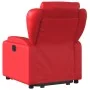 Sillón elevable eléctrico cuero artificial rojo de , Sillones - Ref: Foro24-3204563, Precio: 375,21 €, Descuento: %